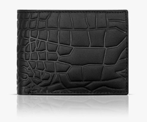 Croc Pattern Wallet