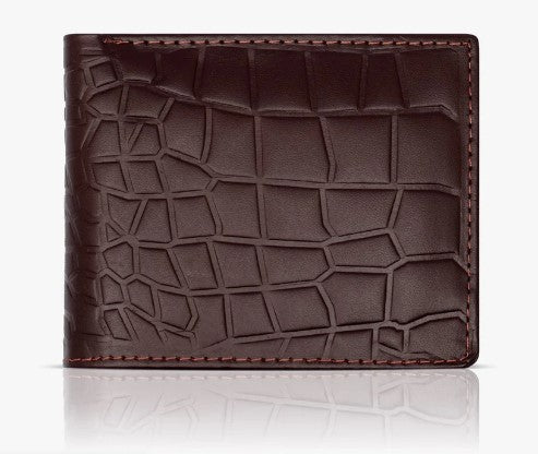 Croc Pattern Wallet