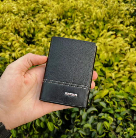 New Balebaily Trifold Leather Wallet