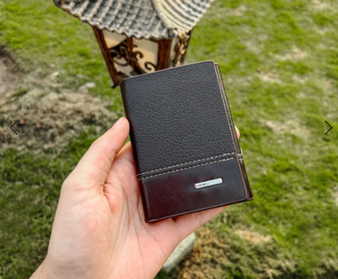 New Balebaily Trifold Leather Wallet